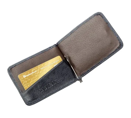 Практичний Затискач для чоловіків на магніті ST Leather 18939 Синій