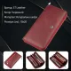 Універсальний жіночий клатч на блискавки ST Leather 18865 Червоний