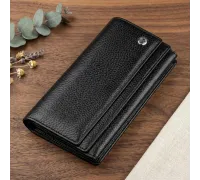 Універсальний гаманець-візитниця ST Leather 18951 Чорний