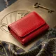 Яскравий компактний жіночий гаманець ST Leather 18892 Червоний
