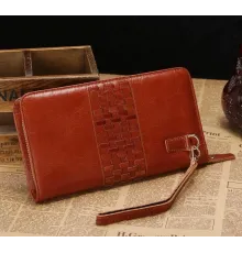 Чоловік клатч Vintage 14189 Коричневий