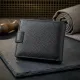 Чоловічий гаманець ST Leather 18316 (ST114) шкіряний Чорний