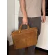Шкіряний портфель для ноутбука роботи та документів Vintage 14066 Коричневий