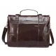 Портфель з гладкої шкіри Vintage 14866 Коричневий