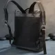 Шкіряний рюкзак для ноутбука роботи навчання та міста Vintage 14523 Чорний
