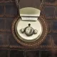 Шкіряна дорожня сумка саквояж для поїздок і відряджень та подорожей Vintage 14410 Коричнева
