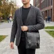 Сумка SHVIGEL 00919 з натуральної шкіри Чорна