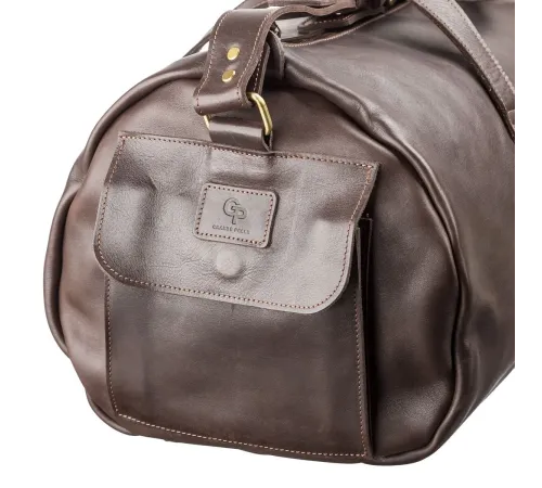 Сумка дорожня Grande Pelle 11044 Коричнева