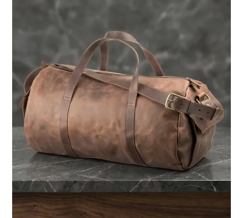 Сумка дорожня Grande Pelle 11045 Коричнева