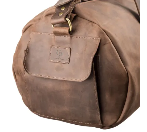 Сумка дорожня Grande Pelle 11045 Коричнева