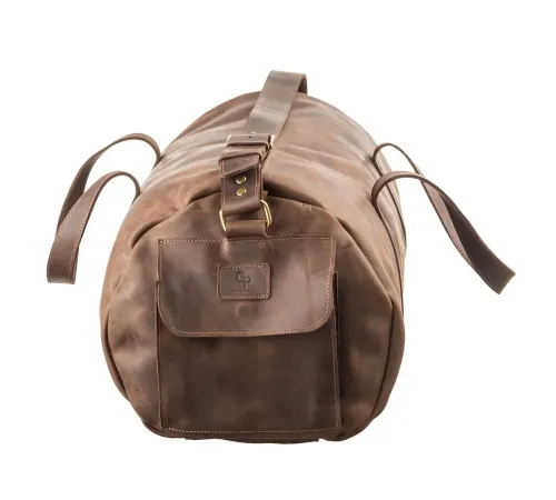 Сумка дорожня Grande Pelle 11045 Коричнева