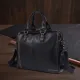 Сумка чоловіча флотар для ноутбака Vintage 14672 Чорна