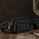 Сумка поясна текстильна Vintage 20085 Чорна
