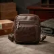 Сумка-барсетка на пояс чоловіча шкіряна Vintage 20012 Коричнева