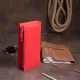 Вертикальний гаманець шкіряний жіночий ST Leather 19275 Червоний