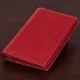 Візитниця-книжка ST Leather 19214 Червона