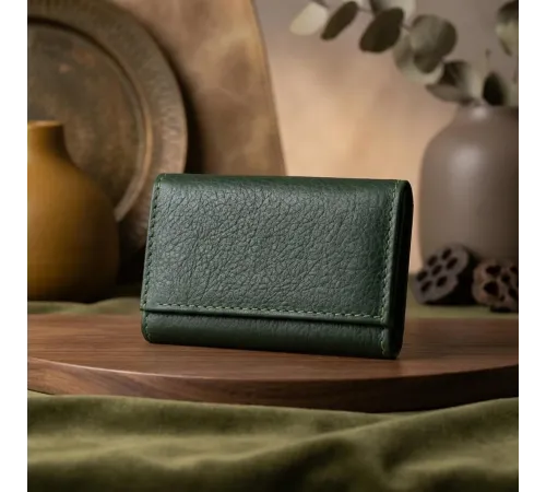 Візитниця-книжка ST Leather 19215 Зелена