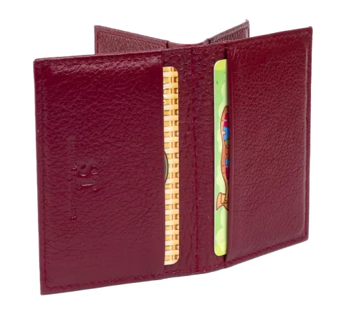 Візитниця-книжка ST Leather 19218 Бордова