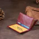 Візитниця-книжка ST Leather 19218 Бордова