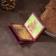 Візитниця-книжка ST Leather 19218 Бордова