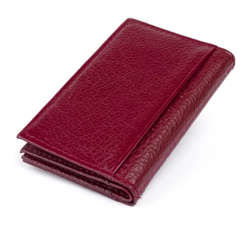 Візитниця-книжка ST Leather 19218 Бордова
