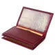 Візитниця-книжка ST Leather 19218 Бордова