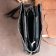 Місткий клатч на два відділення жіночий ST Leather 19246 Чорний