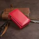 Жіноче шкіряне портмоне для карток купюр та монет ST Leather 19335 Червоне
