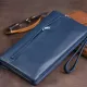 Клатч зі шкіри жіночий ST Leather 19317 Темно-синій