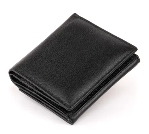 Компактний гаманець жіночий ST Leather 19256 Чорний