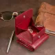Компактний гаманець жіночий ST Leather 19257 Бордовий
