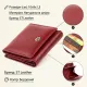 Компактний гаманець жіночий ST Leather 19257 Бордовий