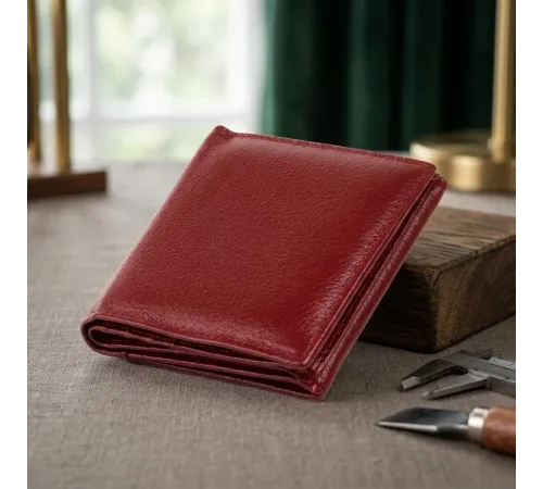 Компактний гаманець жіночий ST Leather 19257 Бордовий