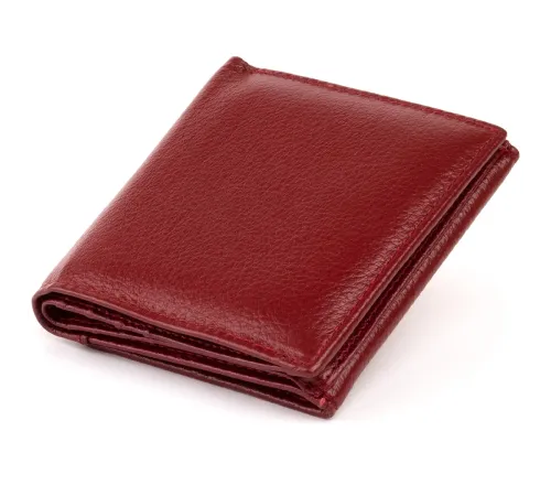 Компактний гаманець жіночий ST Leather 19257 Бордовий