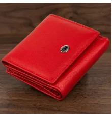 Компактний гаманець жіночий ST Leather 19259 Червоний