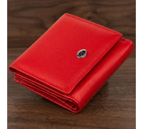 Компактний гаманець жіночий ST Leather 19259 Червоний