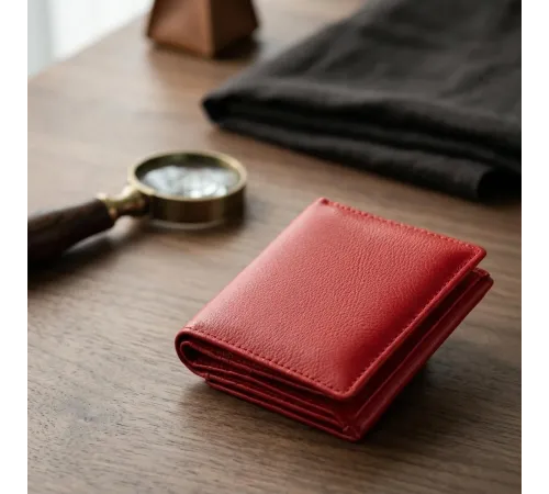 Компактний гаманець жіночий ST Leather 19259 Червоний