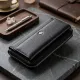 Жіночий шкіряний клатч для карток купюр та документів ST Leather 19292 Чорний