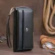 Жіночий шкіряний клатч для карток купюр та документів ST Leather 19292 Чорний
