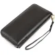 Жіночий шкіряний клатч для карток купюр та документів ST Leather 19292 Чорний