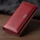 Гаманець на магнітах з клапаном жіночий ST Leather 19244 Бордовий