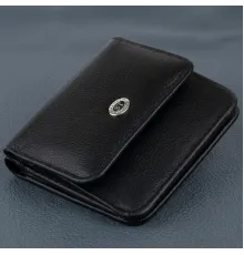 Маленький гаманець на кнопці жіночий ST Leather 19232 Чорний