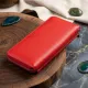 Жіночий шкіряний клатч для карток купюр та телефона ST Leather 19366 Червоний