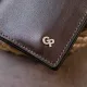 Вертикальне портмоне-кредитниця комбі в гладкій шкірі GRANDE PELLE 11328 Коричневе
