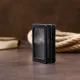 Візитниця з обкладинкою для ID-паспорта з натуральної шкіри GRANDE PELLE 11291 Чорна