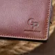 Портмоне горизонтальне Amico на магніті на два відділення GRANDE PELLE 11322 Коньячне
