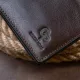 Якісне портмоне в гладкій шкірі на магнітах GRANDE PELLE 11307 Коричневе