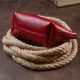 Жіноча косметичка зі шкіри Amelin GRANDE PELLE 11303 Червона