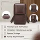 Сумка-барсетка на ремінь брюк шкіряна Vintage 20352 Коричнева