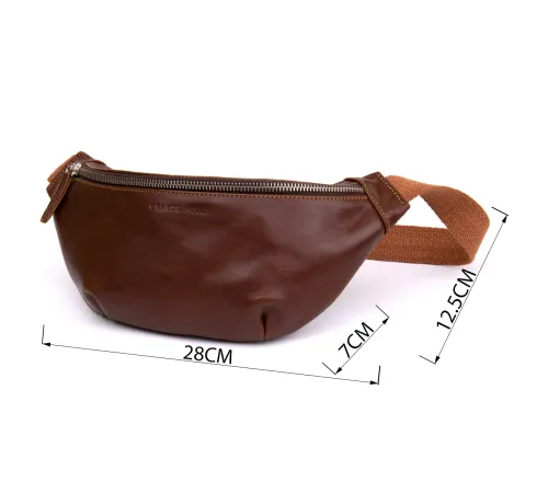 Поясна сумка GRANDE PELLE 11315 Руда
